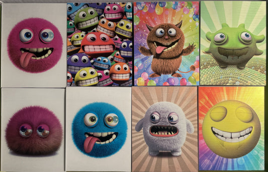 80 MINI BLOC DE NOTAS (3D)