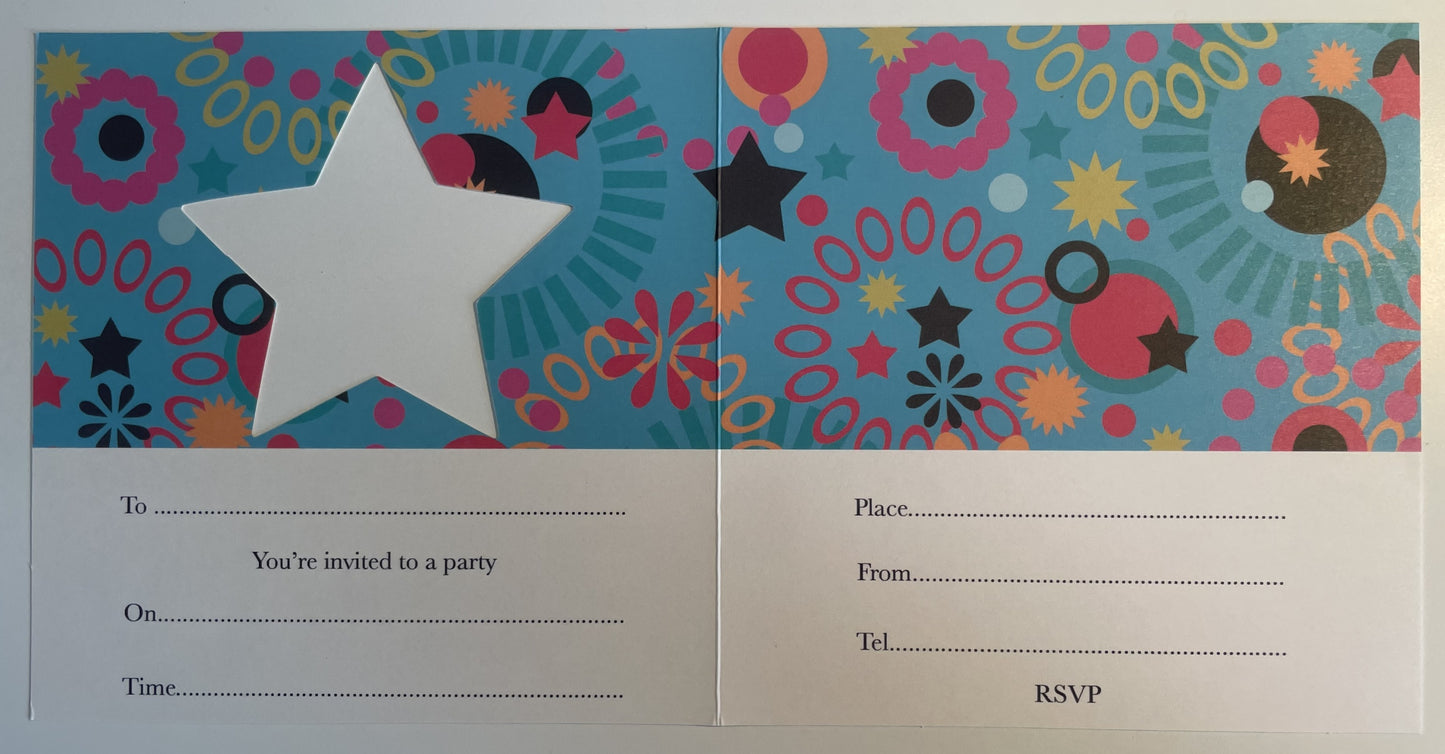 40. Invitaciones para fiestas (en inglés)