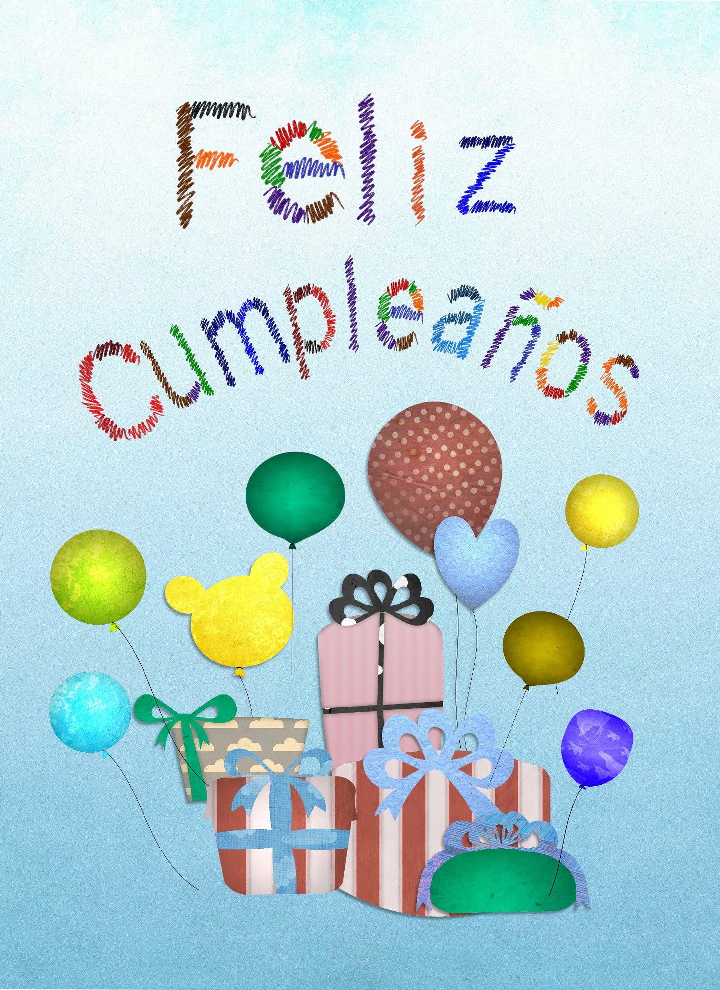 50 TARJETAS DE FELICITACIÓN EN ESPAÑOL